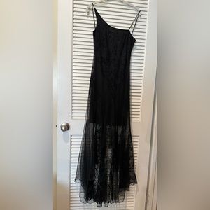 NWOT Black Windsor party dress size small